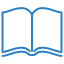 Icône de livre ouvert