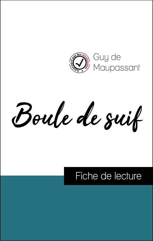 image couverture fiche de lecture boule de suif de maupassant