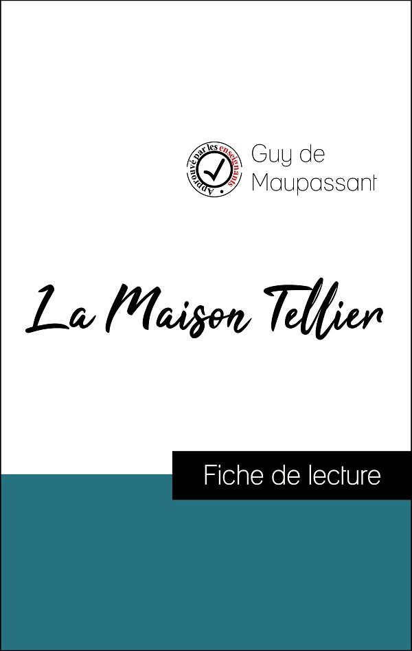 image couverture fiche de lecture la maison tellier de maupassant