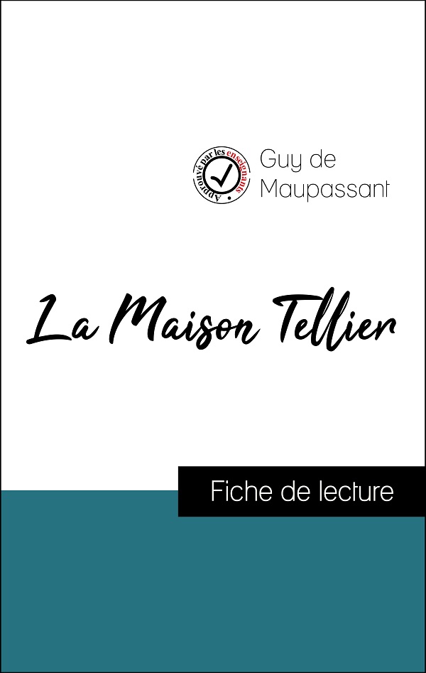 image couverture fiche de lecture la maison tellier de maupassant