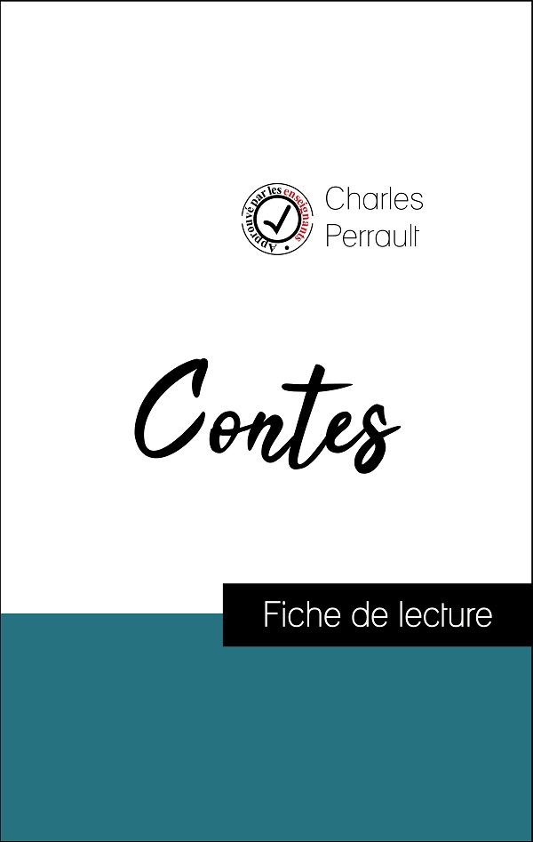 image couverture fiche de lecture contes de perrault