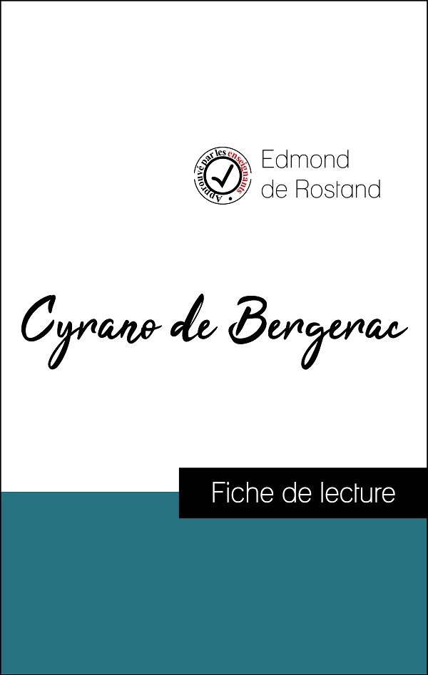 image couverture fiche de lecture cyrano de bergerac de rostand