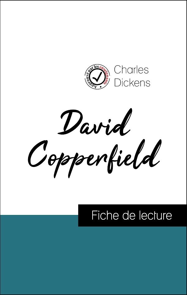 image couverture fiche de lecture david copperfield de charles dickens