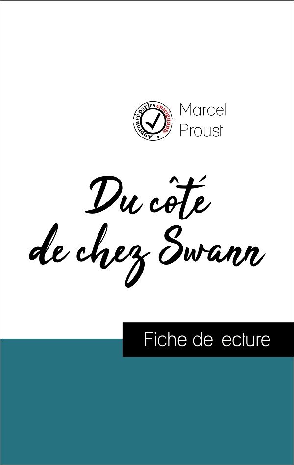 image couverture fiche de lecture du côté de chez swann de proust