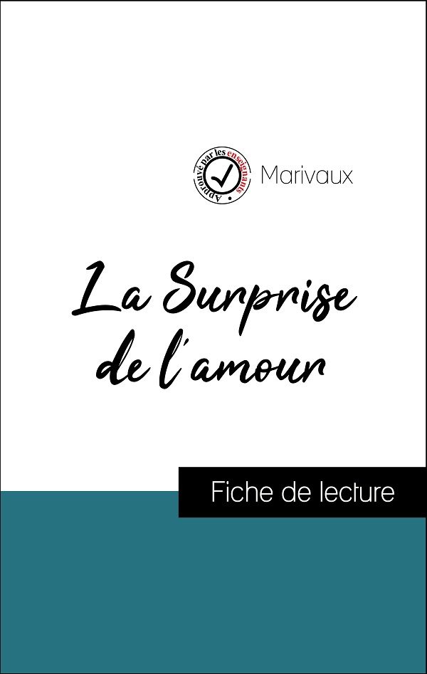 image couverture fiche de lecture la surprise de l'amour de marivaux