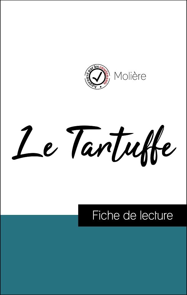 image couverture fiche de lecture le tartuffe de molière