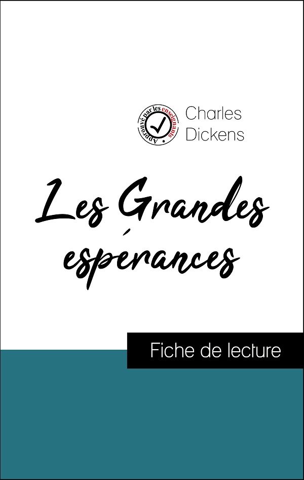 image couverture fiche de lecture les grandes espérances de charles dickens
