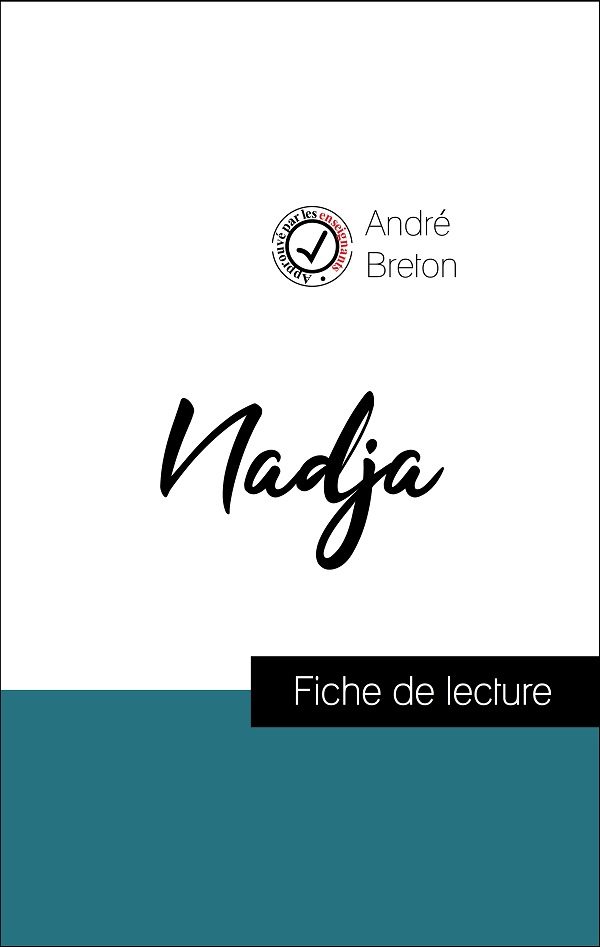 image couverture fiche de lecture nadja