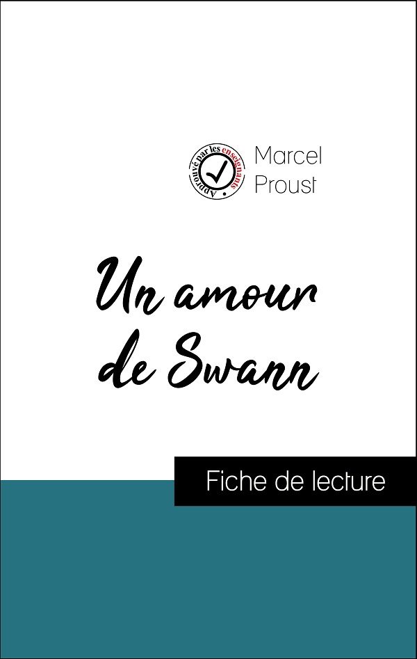image couverture fiche de lecture un amour de swann de proust