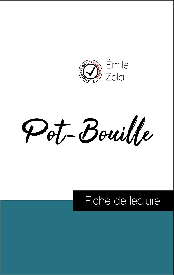 image couverture fiche de lecture pot-bouille de zola
