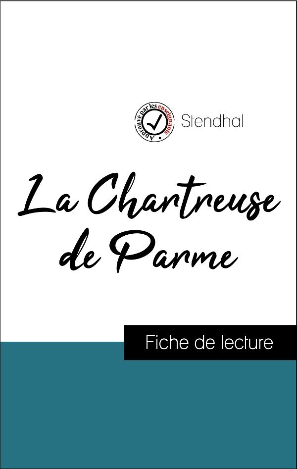 image couverture fiche de lecture la chartreuse de parme de stendhal