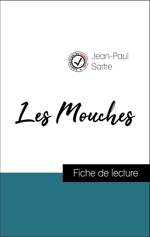 image couverture fiche de lecture les mouches de jean-paul sartre