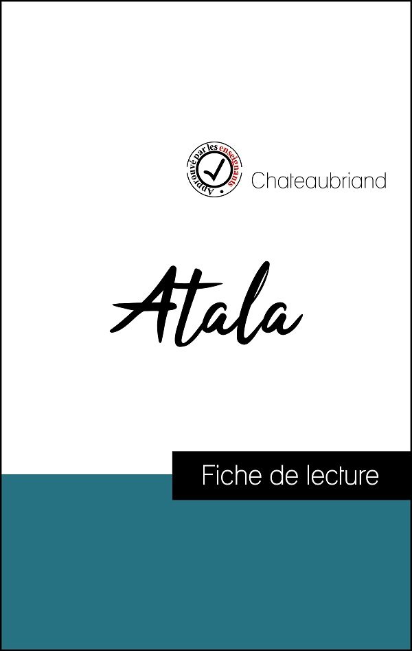 image couverture fiche de lecture atala de chateaubriand