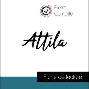 image couverture fiche de lecture attila de corneille