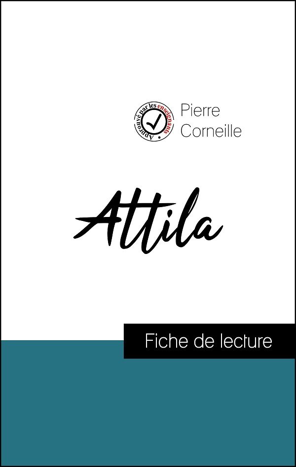 image couverture fiche de lecture attila de corneille