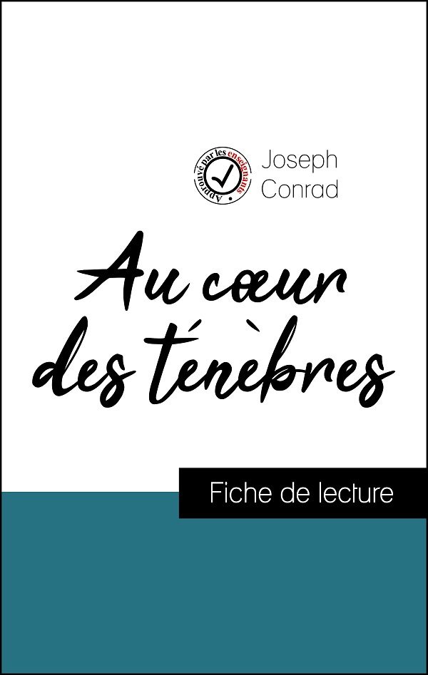 image couverture fiche de lecture au coeur des ténèbres de conrad