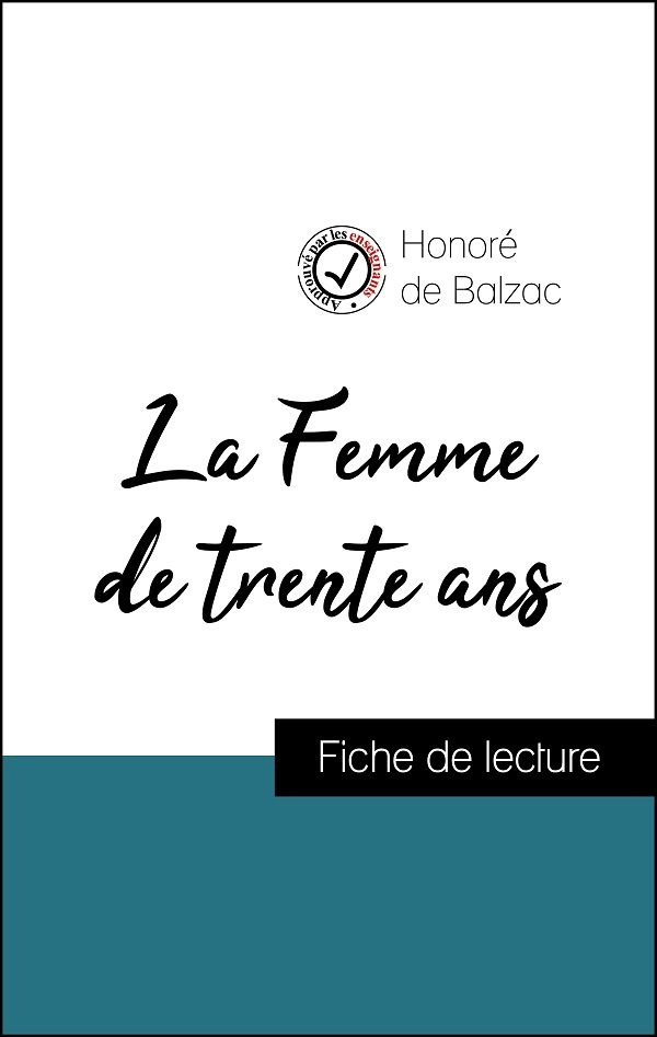 image couverture fiche de lecture la femme de trente ans de balzac