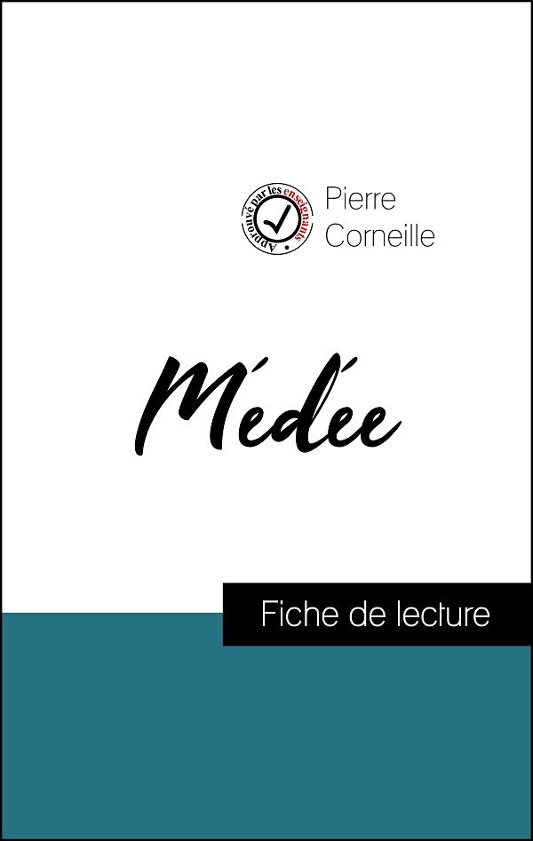 image couverture fiche de lecture médée de corneille