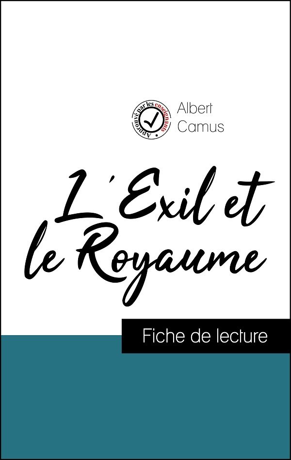 image couverture pack réussite l'exil et le royaume de albert camus