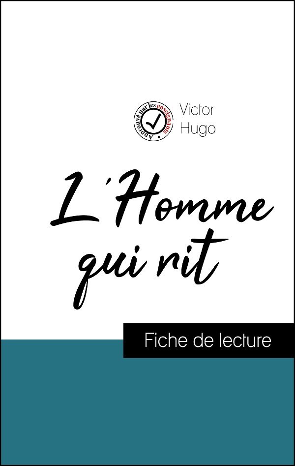 image couverture fiche de lecture l'homme qui rit de victor hugo