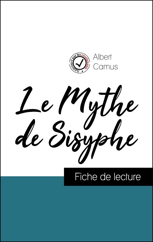 image couverture fiche de lecture le mythe de sisyphe de albert camus