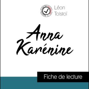 image couverture fiche de lecture anna karénine de léon tolstoi