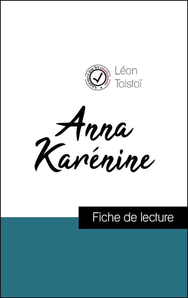 image couverture fiche de lecture anna karénine de léon tolstoi