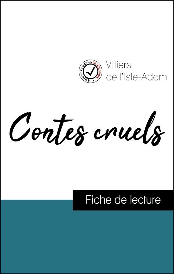 image couverture fiche de lecture contes cruels de Villiers de l'Isle-Adam