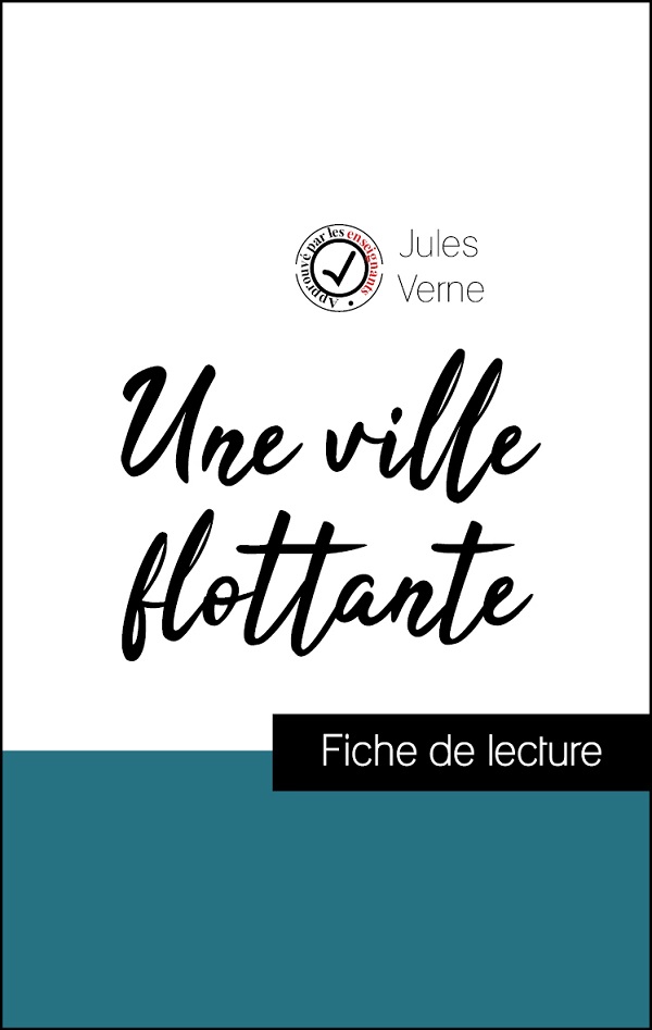 image couverture fiche de lecture une ville flottante de jules verne