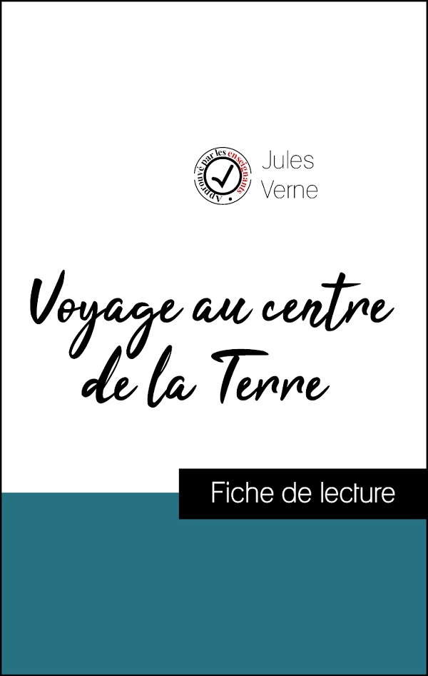 image couverture fiche de lecture voyage au centre de la terre de jules verne