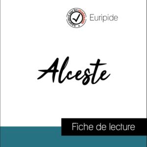 image couverture fiche de lecture alceste de euripide