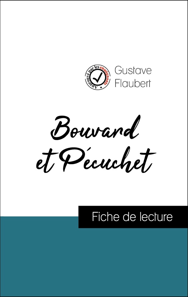image couverture fiche de lecture bouvard et pécuchet de gustave flaubert