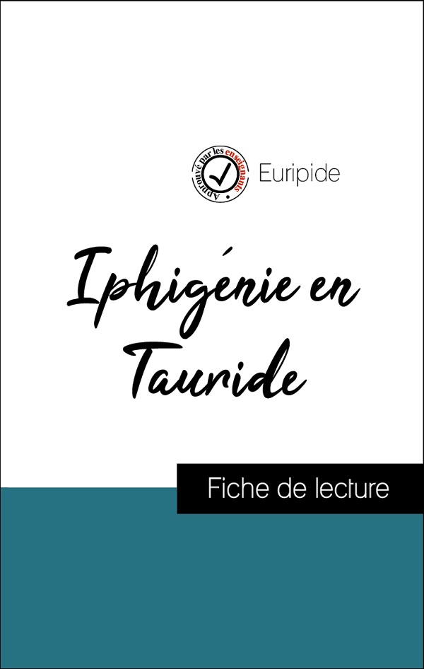 image couverture fiche de lecture iphigénie en tauride de euripide