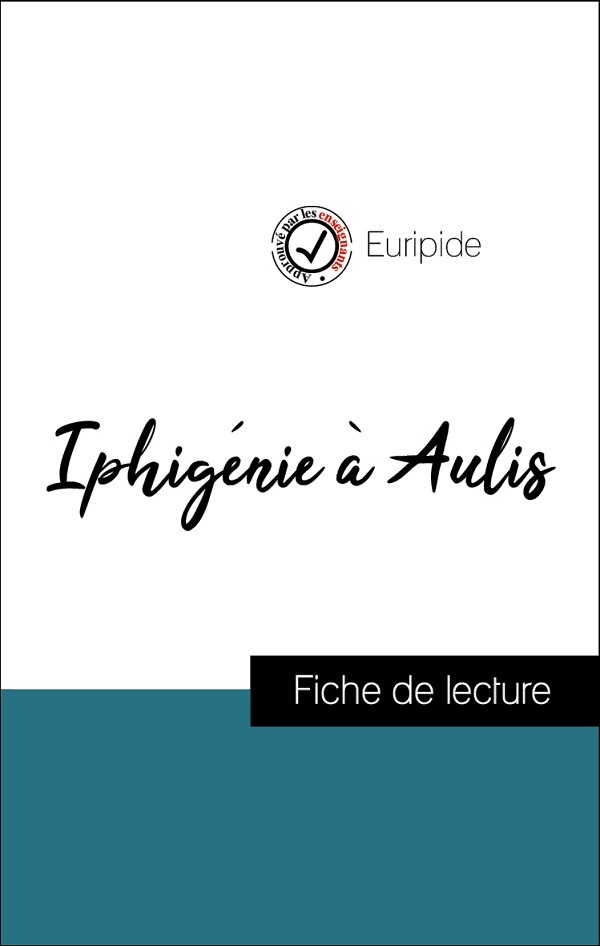 image couverture fiche de lecture iphigénie à aulis de euripide