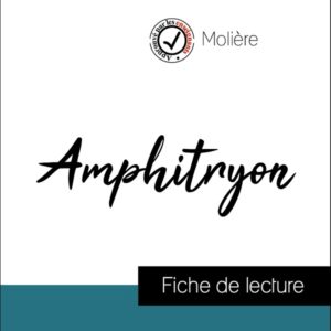 image couverture fiche de lecture amphitryon de molière