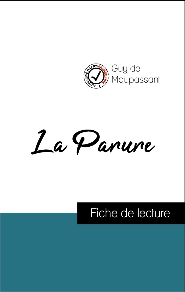 image couverture fiche de lecture la parure de Maupassant