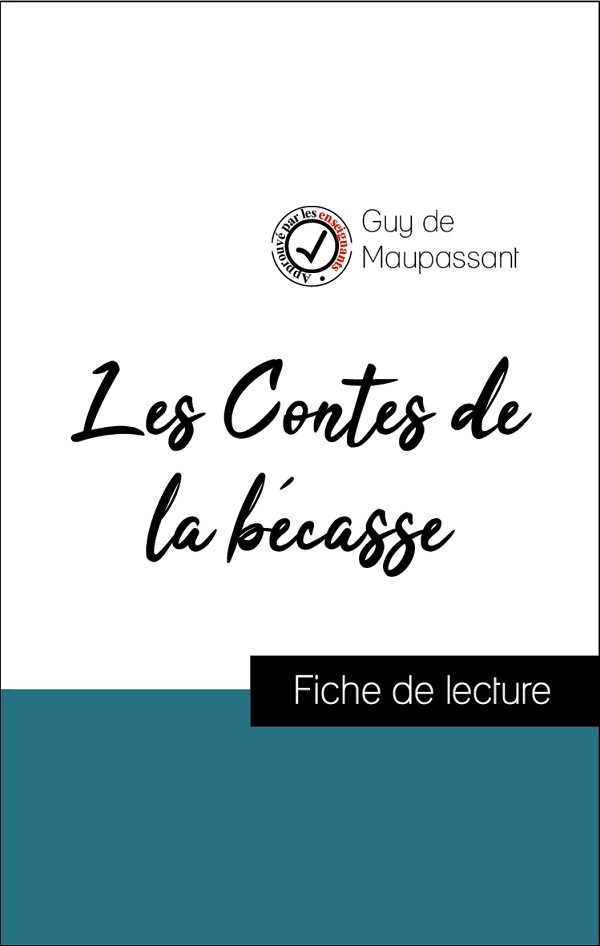 image couverture fiche de lecture les contes de la bécasse de Maupassant