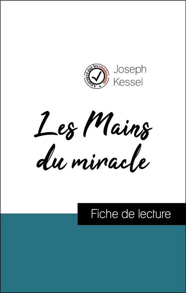 image couverture fiche de lecture les mains du miracle de Joseph Kessel