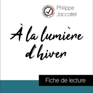 image couverture fiche de lecture à la lumière d'hiver de jaccottet